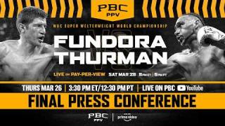 Embedded thumbnail for Fundora vs. Thurman FINAL PRESS CONFERENCE LIVESTREAM