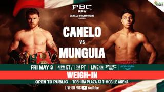 Embedded thumbnail for Canelo vs. Munguia WEIGH-IN | #CaneloMunguia
