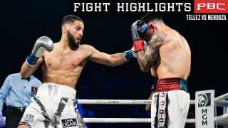Embedded thumbnail for PBC FIGHT HIGHLIGHTS: Tellez vs Mendoza | March 28