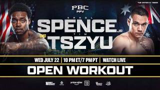 Embedded thumbnail for Spence vs. Tszyu OPEN WORKOUTS LIVESTREAM