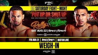 Embedded thumbnail for Rolly vs. Teofimo WEIGH-IN LIVESTREAM