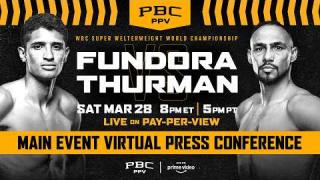 Embedded thumbnail for Fundora vs. Thurman VIRTUAL PRESS CONFERENCE REPLAY