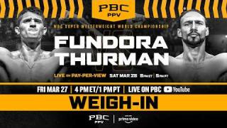 Embedded thumbnail for Fundora vs. Thurman WEIGH-IN LIVESTREAM