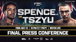 Embedded thumbnail for Spence vs. Tszyu FINAL PRESS CONFERENCE LIVESTREAM