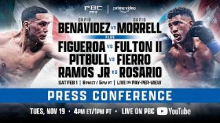 Embedded thumbnail for Benavidez vs. Morrell KICKOFF PRESS CONFERENCE | #BenavidezMorrell