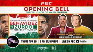 Embedded thumbnail for PBC Opening Bell: Cinco De Mayo Special Feature | Benavidez vs. Zurdo