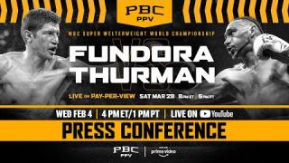Embedded thumbnail for Fundora vs. Thurman KICKOFF PRESS CONFERENCE LIVESTREAM REPLAY