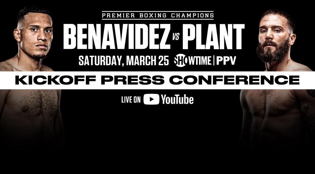 Benavidez vs Plant Kickoff Press Conference