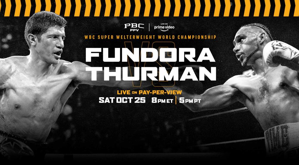 Fundora vs Thurman: October 25, 2025 | PBC PPV on Prime Video