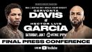FINAL PRESS CONFERENCE | #DavisGarcia