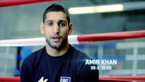 Interview with Amir Khan before his May 29, 2015 fight against Chris Algieri