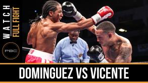 Dominguez vs Vicente full fight: December 8, 2015
