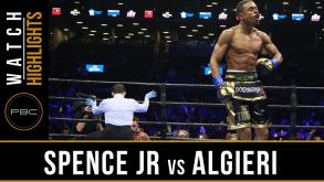 Spence Jr. vs Algieri highlights: April 16, 2016