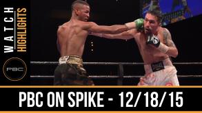 Barthelemy vs Shafikov, Thomas vs Gassiev highlights: December 18, 2015