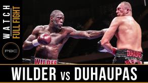 Wilder vs Duhaupas full fight: September 26, 2015