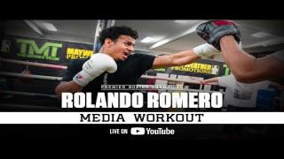 Embedded thumbnail for Rolando Romero Media Workout | #DavisRomero