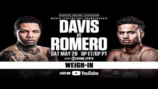 Embedded thumbnail for OFFICIAL WEIGH-IN: Gervonta Davis vs Rolando Romero | #DavisRomero