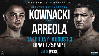 Polish star Adam Kownacki battles Chris Arreola August 3 on FOX