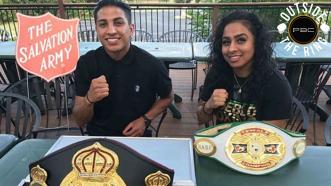 Outside the Ring: Mario Barrios assists Salvation Army in San Antonio