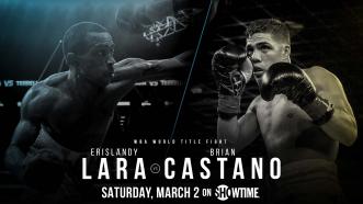 Former 154-pound Champ Erislandy Lara challenges unbeaten Brian Castaño for his WBA title March 2 on Showtime