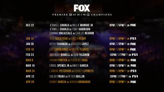 FOX Sports and Premier Boxing Champions announce eight title fights—including Errol Spence Jr. vs Mikey Garcia PPV
