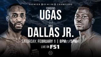 Top Welterweight Contender Yordenis Ugas meets Mike Dallas Jr. Feb. 1 on FS1