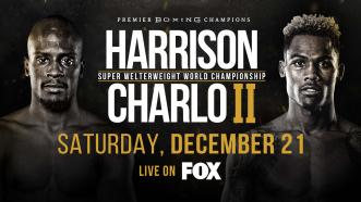 Tony Harrison vs Jermell Charlo 2 goes down Dec. 21 on FOX