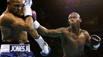 Antonio Tarver and Roy Jones Jr.