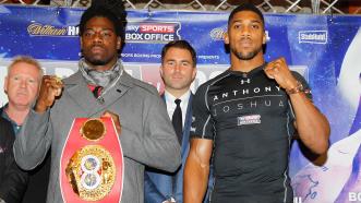 Charles Martin and Anthony Joshua