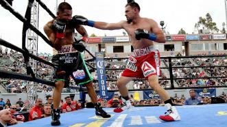 Robert Guerrero and Aron Martinez