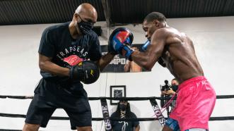 Derrick James and Errol Spence