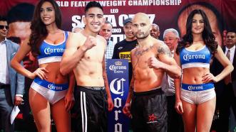 Leo Santa Cruz and Kiko Martinez