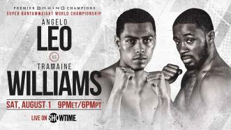 Tramaine Williams to Face Angelo Leo in Saturday