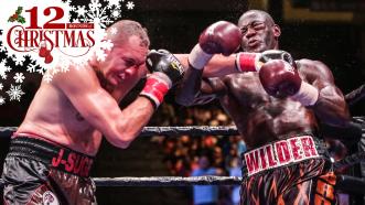 Deontay Wilder and Johann Duhaupas