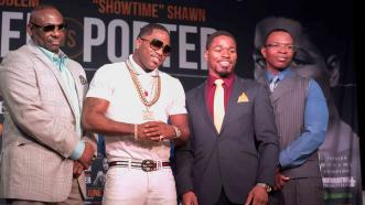 Adrien Broner and Shawn Porter