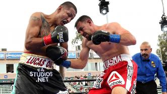 Robert Guerrero and Aron Martinez