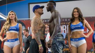 Deontay Wilder and Chris Arreola