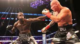 Deontay Wilder and Artur Szpilka