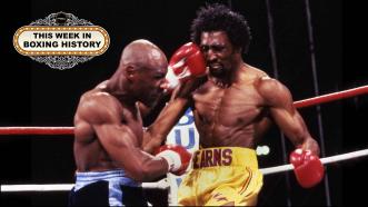 Marvin Hagler and Thomas Hearns