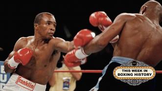 Sugar Ray Leonard and Marvin Hagler