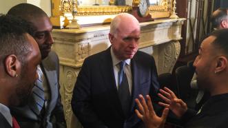 Senator John McCain was a real champion for boxing