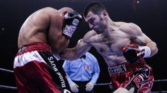 Artur Beterbiev delivers a KO in his PBC Debut