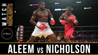 Aleem vs Nicholson highlights: July 29, 2016