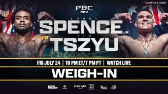 Spence vs. Tszyu WEIGH-IN LIVESTREAM