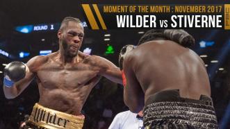 November 2017 Moment of the Month: Wilder vs Stiverne