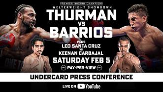 Thurman vs Barrios UNDERCARD PRESS CONFERENCE