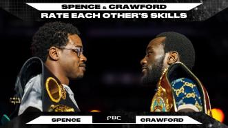 Errol Spence Jr. and Terence Crawford Rate Each Other's Boxing Skills