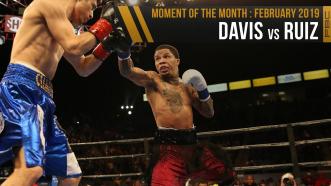 February 2019 Moment of the Month: Davis vs Ruiz