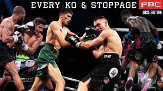 All PBC Knockouts & Stoppages | 2025 Fight Highlights
