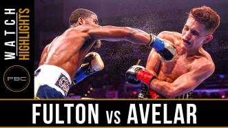Fulton vs Avelar - Watch Fight Highlights | August 24, 2019